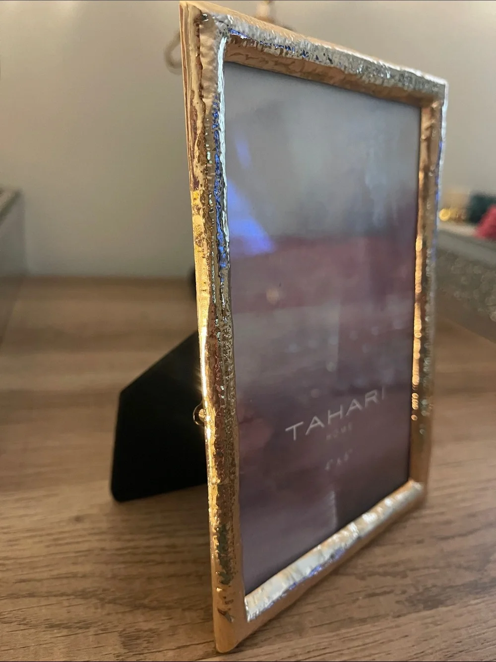 Tahari Gold Frame Abstract Wall Art - 4X6
